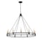 Z-Lite Dennison 12 Light Chandelier, Matte Black 4005-12MB - alternate 7